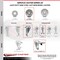 Service Caster 4 Inch Semi Steel Swivel 3/8 Inch Stem Caster Set with Total Lock Brake SCC SCC-TSTTL20S414-SSS-381615-4 - alternate 4